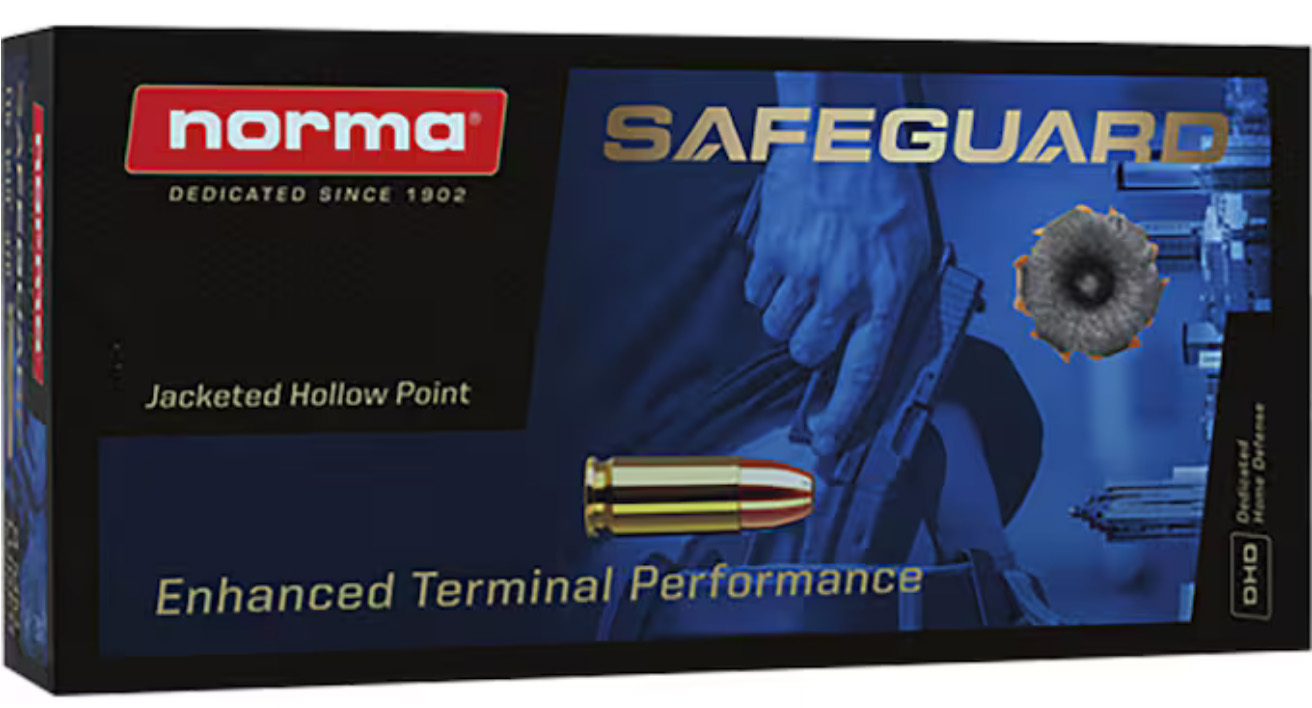 NORMA SAFEGUARD 357MAG 158GR JHP 50/20 - New at BHC